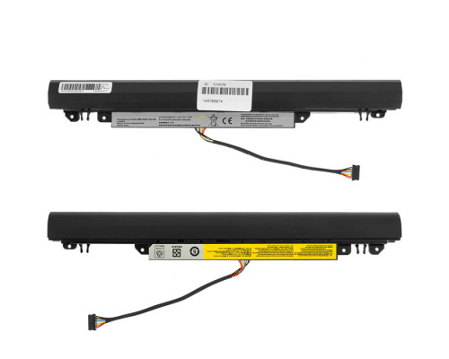 Батарея для ноутбука LENOVO L15S3A02 (IdeaPad: 110-14IBR, 110-15IBR, 110-15ACL) 10.8V 2200mAh 24Wh Black (5B10L04167) NBB-124826