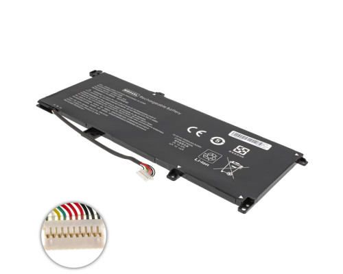 Батарея для ноутбука HP MB04XL (Envy: 15-AR, 15-AQ, M6-AR, M6-AQ series) 15.4V 3400mAh 52Wh Black NBB-128592