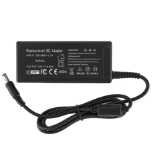 Блок живлення для ноутбука ASUS 19V, 3.42A, 65W, 5.5*2.5мм, прямий роз'єм, (Replacement AC Adapter) black (без кабелю!) NBB-133473