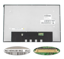 Матрица 14.0" NE140WUM-N62 (1920*1200, 30pin(eDP, IPS), LED, SLIM (без доп панелі), матова, роз'єм справа внизу) для ноутбука NBB-139835