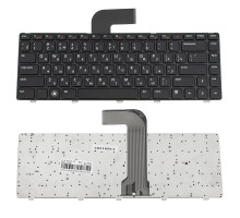 Клавіатура для ноутбука DELL (Inspiron: 5520, M4110, M5040, M5050, N4110, N5040, N5050, Vostro: 1540, 3550, XPS: L502) rus, black NBB-33386