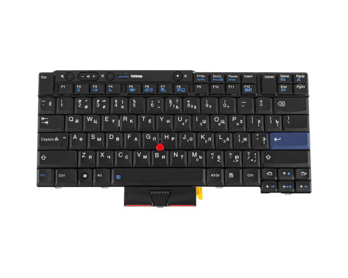 Клавіатура для ноутбука LENOVO (T410, T420, T510, T520, X220, W510) rus, black NBB-37700