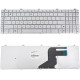 Клавіатура для ноутбука ASUS (N55, N75, X5QS) rus, silver (N75 version) NBB-39997