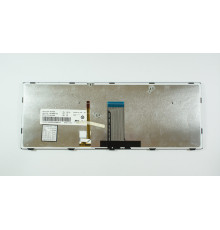 Клавіатура для ноутбука LENOVO (G40-30, G40-45, G40-70, Z40-70, Z40-75, Flex 2-14) rus, black, silver frame, підсвічування клавіш NBB-42511