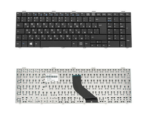 Клавіатура для ноутбука FUJITSU (LB: A530, A531, AH512, AH530, AH531, NH751) rus, black