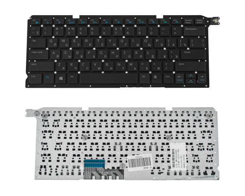 Клавіатура для ноутбука DELL (Vostro: 5470) rus, black, без фрейма NBB-45520