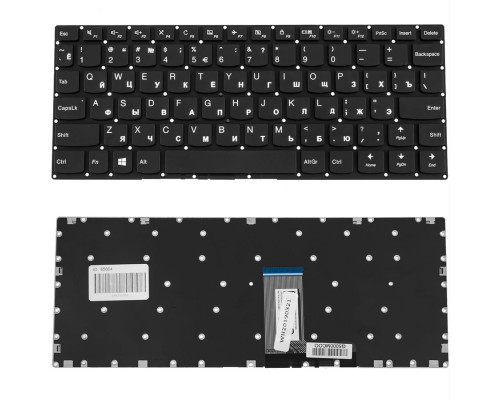 Клавіатура для ноутбука LENOVO (IdeaPad 310S-11IAP series) rus, black, без фрейма NBB-65664