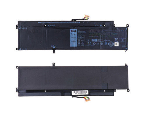 Оригінальна батарея для ноутбука DELL XCNR3 (Latitude 13: 7370) 7.6V 4250mAh 34Wh Black NBB-75614