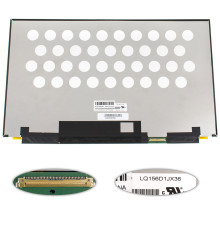 Матриця 15.6 LQ156D1JX36 (3840*2160, 40pin(eDP, IPS, 300cd/m2, кольоропередача: 100%RGB), LED, SLIM(без планок та вушок), глянець, роз'єм праворуч знизу) для ноутбука NBB-76113