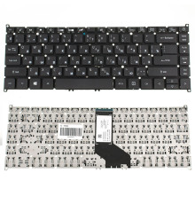 Клавіатура для ноутбука ACER (AS: A314-33) rus, black, без фрейма