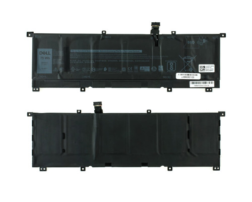 Оригінальна батарея для ноутбука DELL 8N0T7 (XPS 15 9575, Precision 5530 2-in-1) 11.4V 6254mAh 75Wh Black