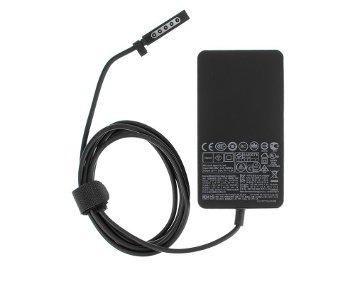 Блок питания для планшета MICROSOFT 12V, 3.6A, 45W, 5pin, Black (Surface Pro, Pro 2 RT) + мережевий кабель 2pin!