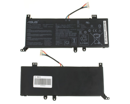 Оригінальна батарея для ноутбука ASUS B21N1818-3 (X509JP, X509JA, X509JB) 7.6V 32Wh Black (0B200-03450500) NBB-89916