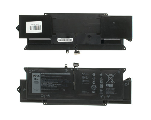 Оригінальна батарея для ноутбука DELL Y7HR3 (Latitude 7410) 11.4V 5666mAh 68Wh Black NBB-90014