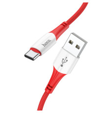 Кабель USB Hoco X70 Ferry Type-C 3A Колір Червоний 6931474760494