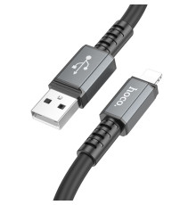 Кабель USB Hoco X85 Lightning Колір Чорний 6931474777430