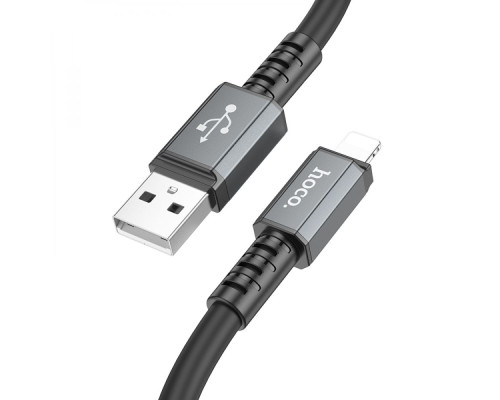 Кабель USB Hoco X85 Lightning Колір Чорний