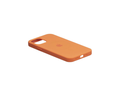 Чохол MagSafe Silicone Case Full Size для iPhone 12/12 Pro Колір Kumquat