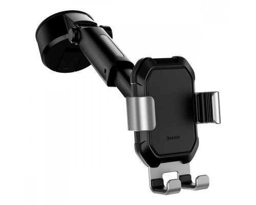 Автомобільний тримач Baseus Tank Gravity Car Mount With Suction Base silver