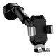 Автомобільний тримач Baseus Tank Gravity Car Mount With Suction Base silver