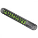 Паркувальна Карта Proove Parking Number Plate Metal Lock dark gray