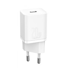 МЗП Baseus Super Silicone PD Charger 20W (1Type-C) white