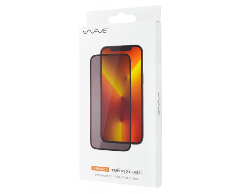 Захисне скло WAVE Privacy iPhone Xr/11 black