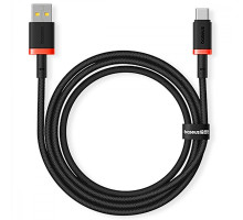 Кабель Baseus Dura Series Fast Charging Type-C 60W (1m) red/black 2003000230789 6932172669911