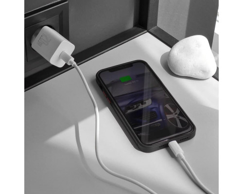 МЗП Baseus Super Silicone PD Charger 20W (1Type-C) white