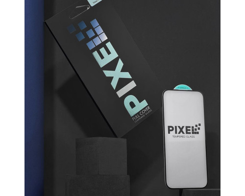 Захисне скло FULL SCREEN PIXEL iPhone 15 black