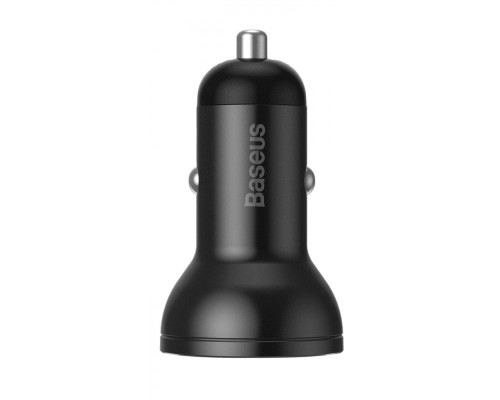 АЗП Baseus Digital Display Dual USB 4.8A Car Charger 24W black