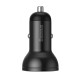 АЗП Baseus Digital Display Dual USB 4.8A Car Charger 24W black