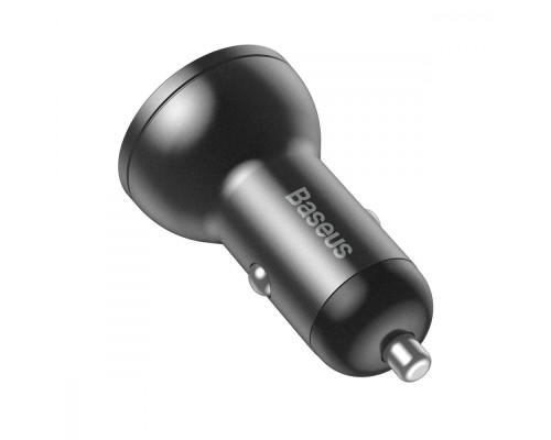АЗП Baseus Digital Display Dual USB 4.8A Car Charger 24W black