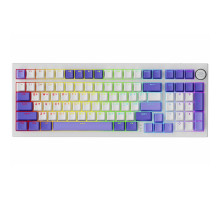 Бездротова клавіатура Proove Gaming Slicker Special Edition (Ukraine Layout) white/purple 2003000266993 6901115232123