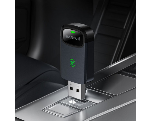 Бездротовий адаптер Proove Unity 2in1 (CarPlay / Android Auto) gray 2003000292459 6901112019260