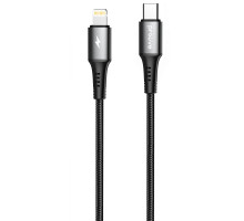 Кабель Proove WireX Type-C to Lightning 27W (1m) black 2003000238778 6901116873257