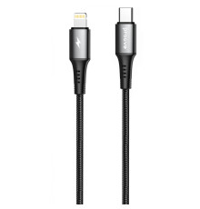 Кабель Proove WireX Type-C to Lightning 27W (1m) black 2003000238778 6901116873257