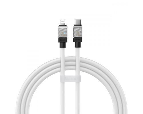 Кабель Baseus CoolPlay Series Fast Charging Type-C to Lightning 20W (1m) white 2001001257392 6932172626570