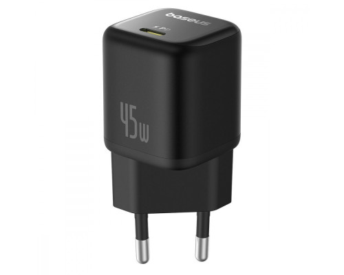 МЗП Baseus PicoGo GaN Fast Charger Type-C 45W black 2003000211085 6932172678364