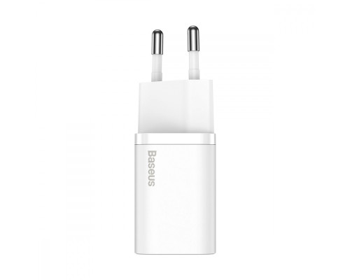 МЗП Baseus Super Silicone PD Charger 20W (1Type-C) white