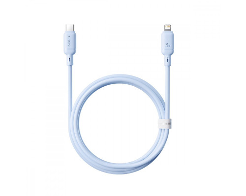 Кабель Baseus Silky Series Fast Charging Type-C to Lightning 20W (1m) blue 2003000289022 6932172668891