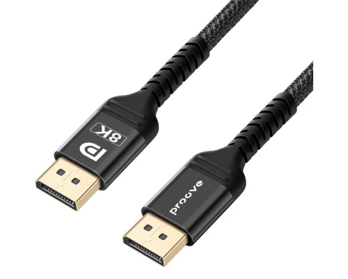 Кабель Proove Playback DP to DP 2m black 2003000343014 6901115431113
