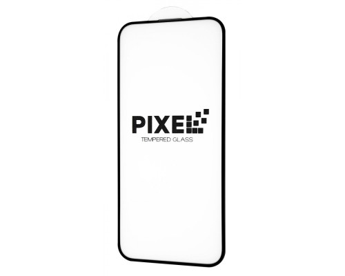 Захисне скло FULL SCREEN PIXEL iPhone 15 black