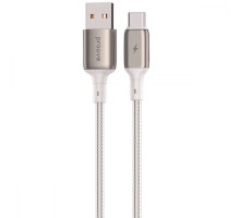 Кабель Proove Dense Metal USB to Type-C 3A (2m) white 2003000258349 6901118478023