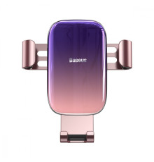 Автомобільний тримач Baseus Glaze Gravity Car Mount pink