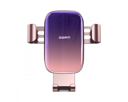 Автомобільний тримач Baseus Glaze Gravity Car Mount pink