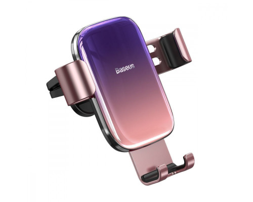 Автомобільний тримач Baseus Glaze Gravity Car Mount pink