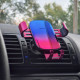 Автомобільний тримач Baseus Glaze Gravity Car Mount pink