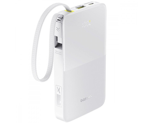 Портативна Батарея Baseus EnerFill Bipow2 Pro 22.5W 10000mAh white 2003000273779 6932172691868