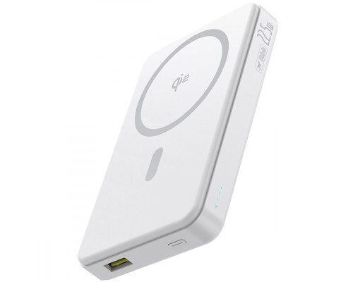 Портативна Батарея Baseus Airpow II Qi2 22.5W 10000mAh white 2003000273816 6932172676995